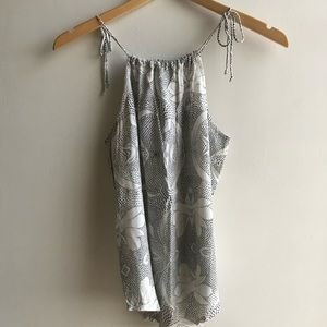 melrose and market tie strap blouse